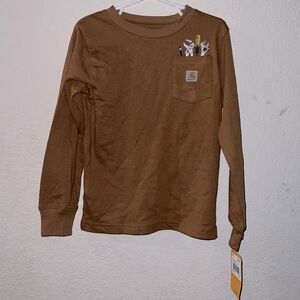 Toddler Boys Carhartt long sleeve tshirt. Size 4T NWT
